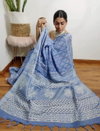 VK 4023 Original Linen Printed Daily Wear Sarees Wholesale Market In Surat
